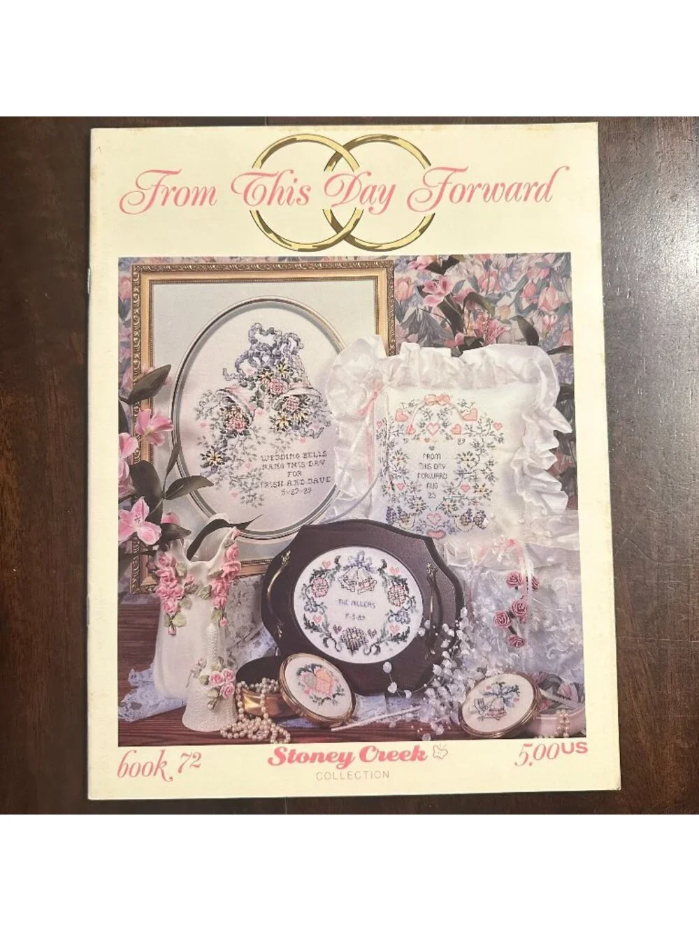 From This Day Forward Stoney Creek Cross-Stitch Pattern Book 72 Wedding Designs